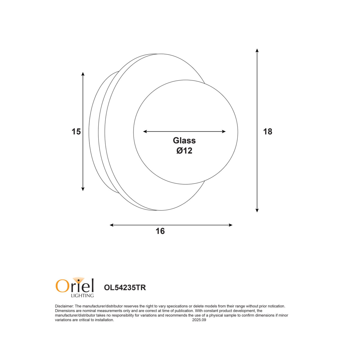 Oriel ELF Wall Light Travertine Opal Glass-Oriel Lighting-Ozlighting.com.au