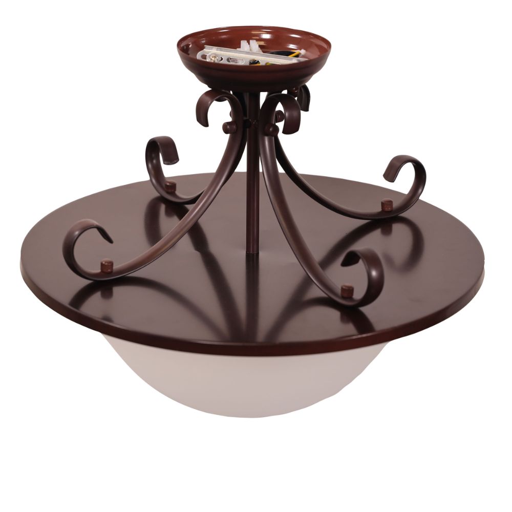 Oriel GASTON II Pendant - 3 Light Semiflush-Oriel Lighting-Ozlighting.com.au