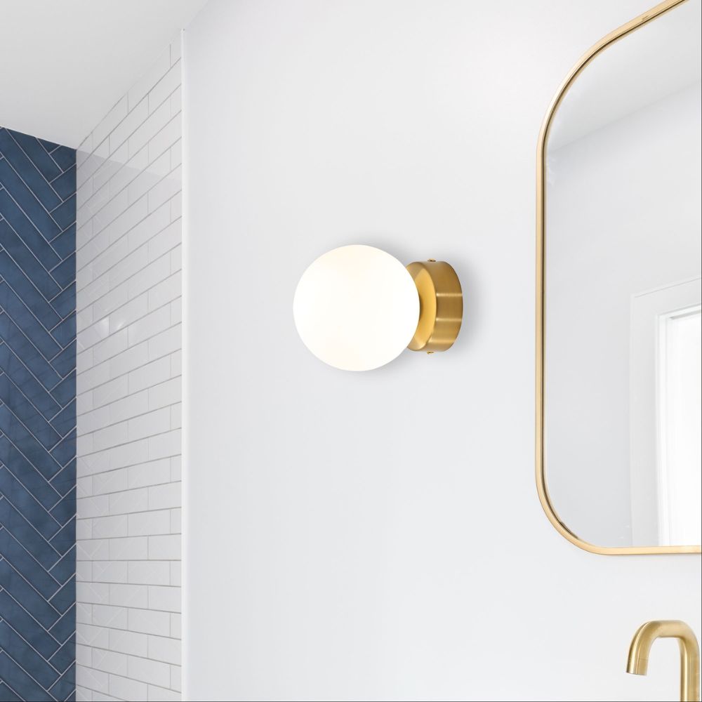 Oriel GLOBO Vanity Wall Light - 7W-Oriel Lighting-Ozlighting.com.au
