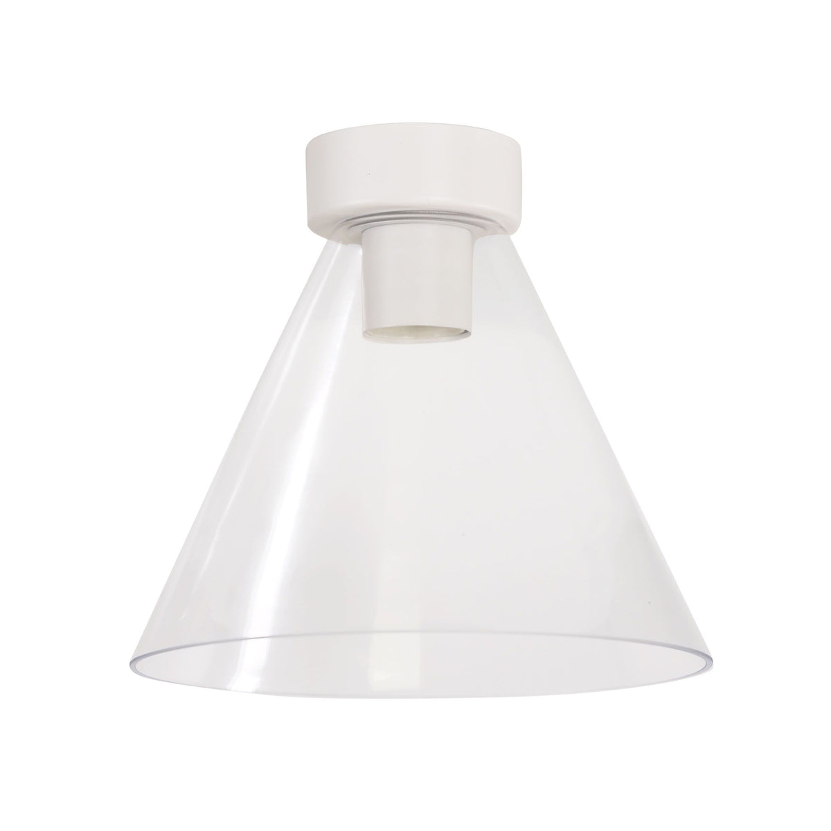 Oriel HEATH Ceiling Light Clear Glass DIY Fit-Oriel Lighting-Ozlighting.com.au