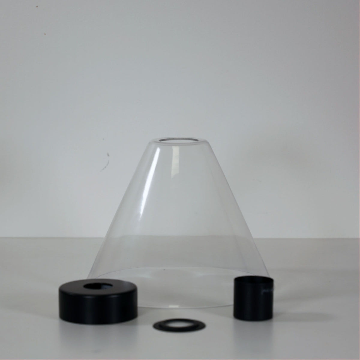 Oriel HEATH Ceiling Light Clear Glass DIY Fit-Oriel Lighting-Ozlighting.com.au