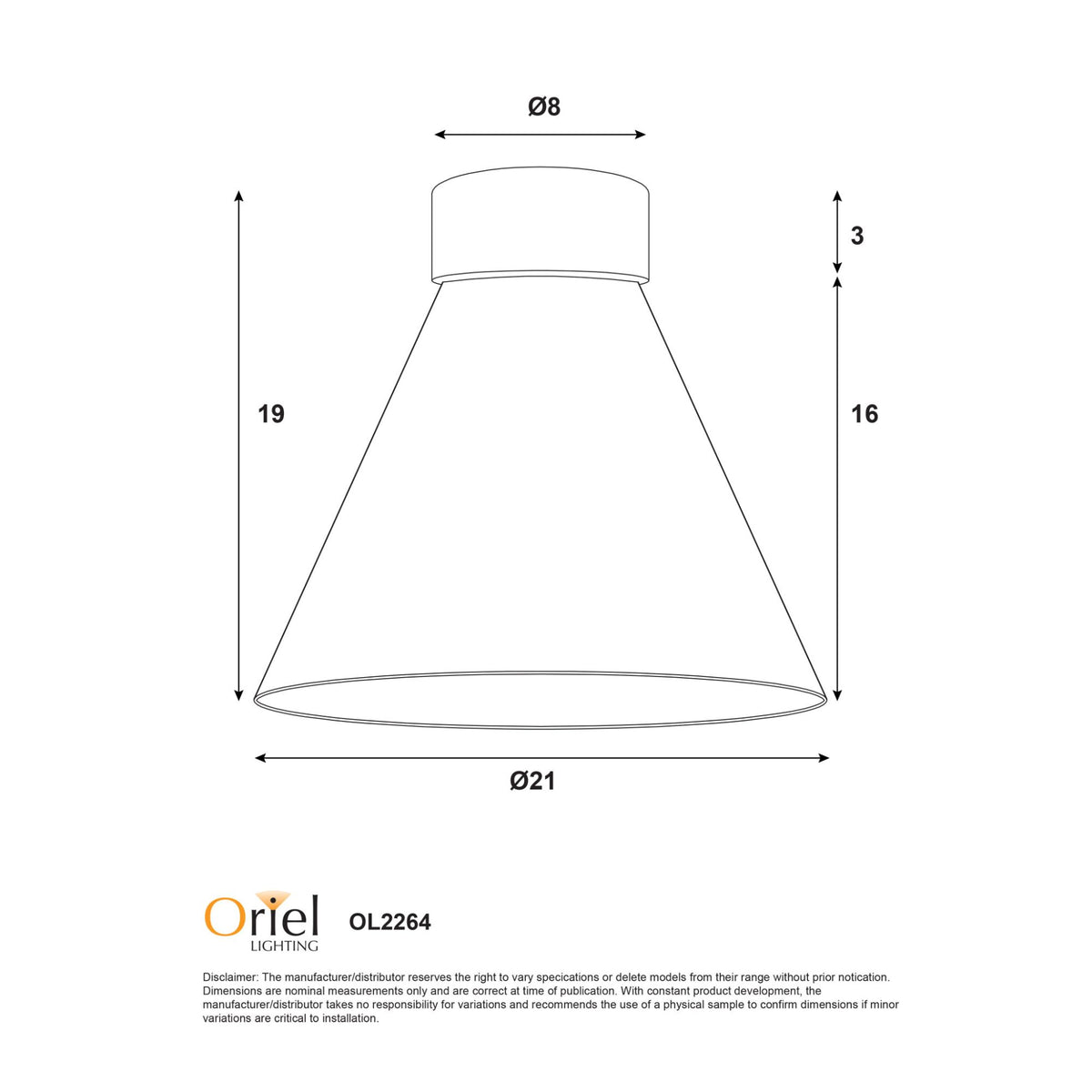 Oriel HEATH Ceiling Light Clear Glass DIY Fit-Oriel Lighting-Ozlighting.com.au