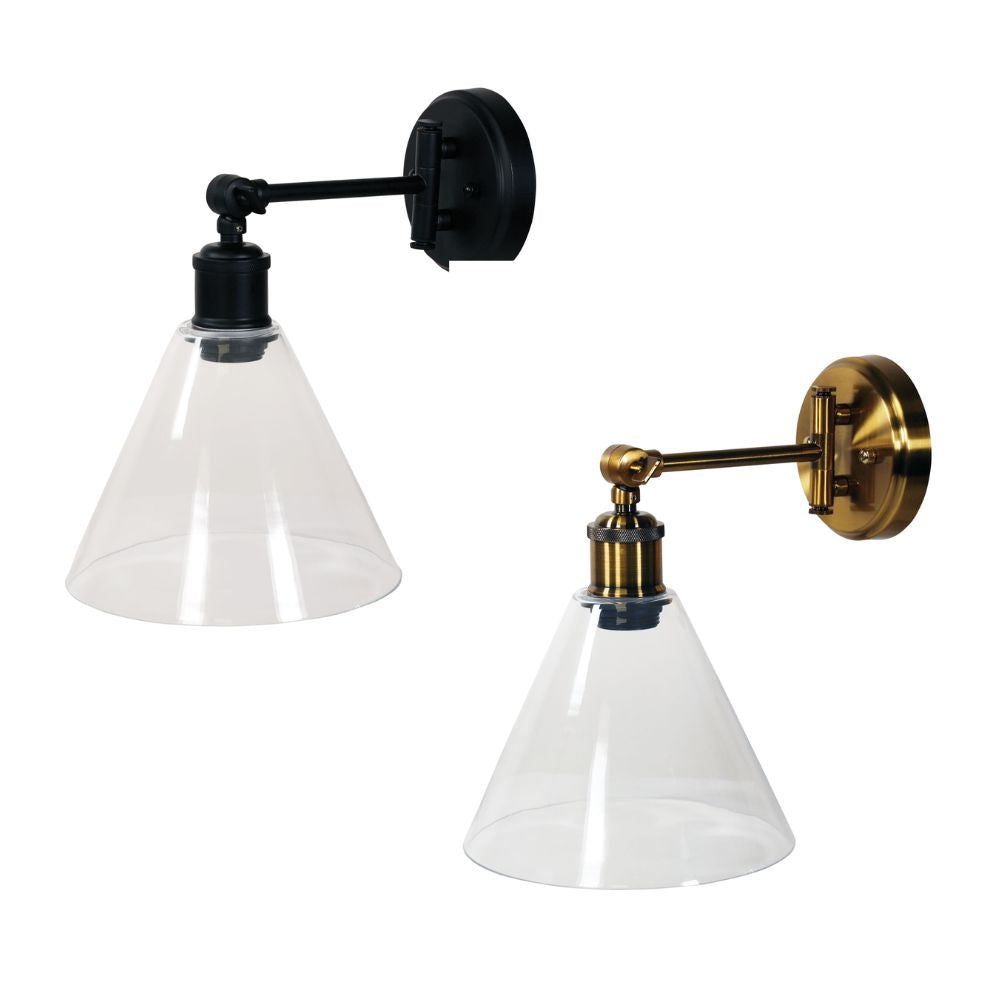 Oriel HEATH Wall Light - Swing Arm-Oriel Lighting-Ozlighting.com.au