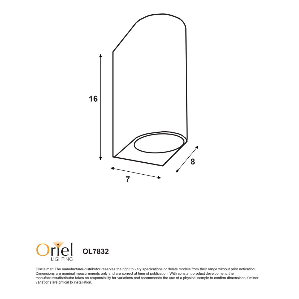 Oriel HERA Outdoor Wall Light - Twin-Oriel Lighting-Ozlighting.com.au