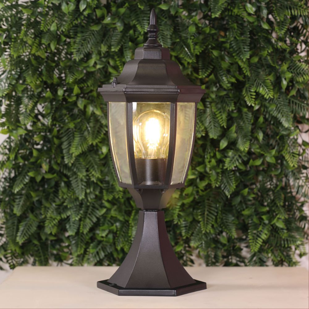 Oriel HIGHGATE Pillar Mounted Outdoor Light-Oriel Lighting-Ozlighting.com.au