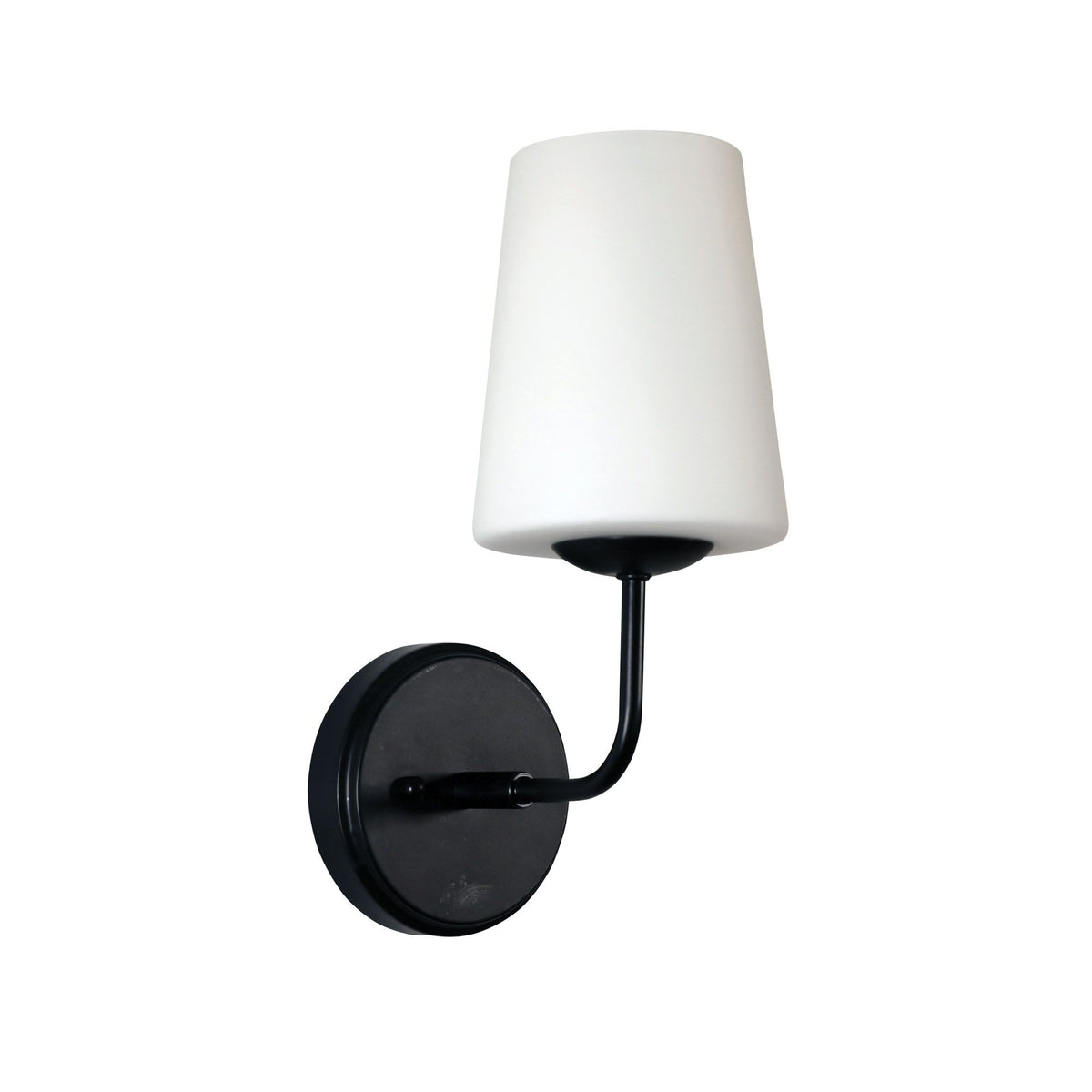 Oriel HOPLEY Wall Light Tapered Glass Bedside-Oriel Lighting-Ozlighting.com.au