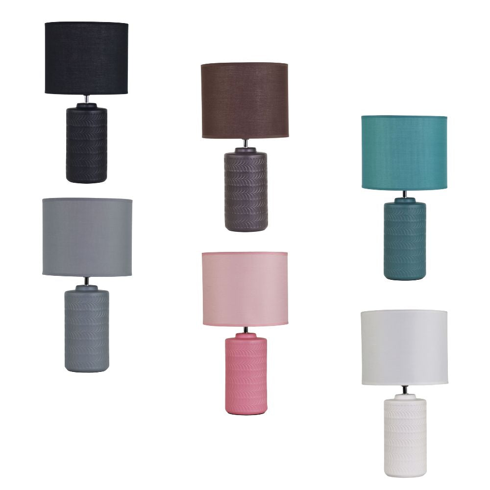 Oriel JENNY Table Lamp - Max. 60W, Ceramic-Oriel Lighting-Ozlighting.com.au
