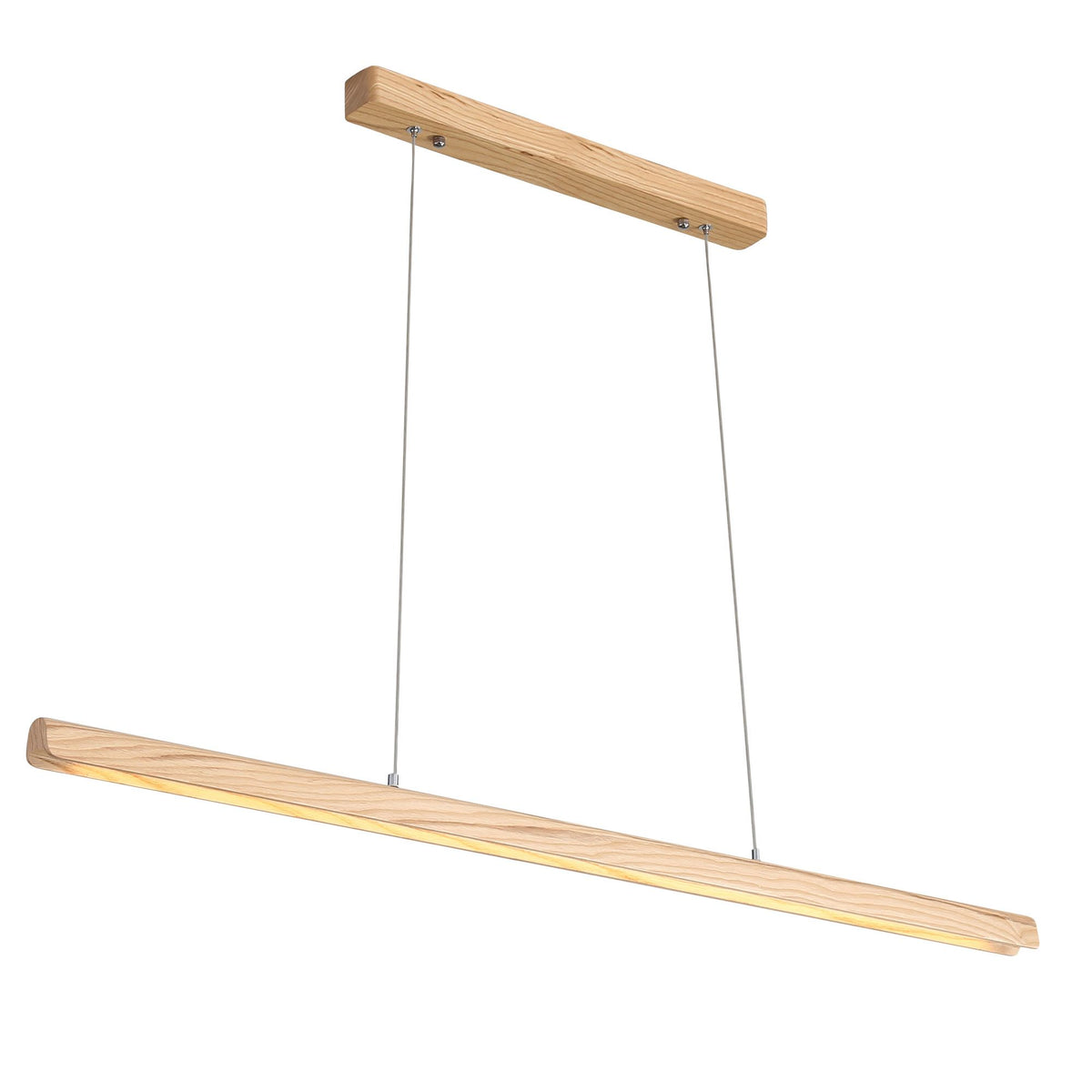 Oriel KERF Pendant Light Ash Timber Colour Selectable-Oriel Lighting-Ozlighting.com.au