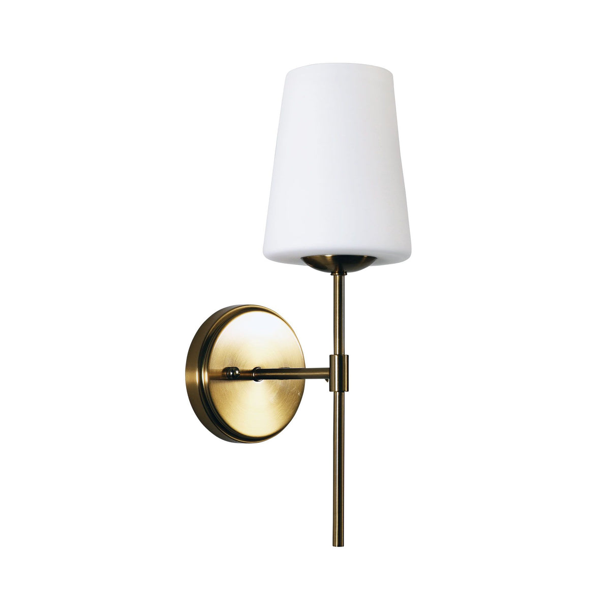 Oriel KINBURY Wall Light Tapered Glass Bedside-Oriel Lighting-Ozlighting.com.au