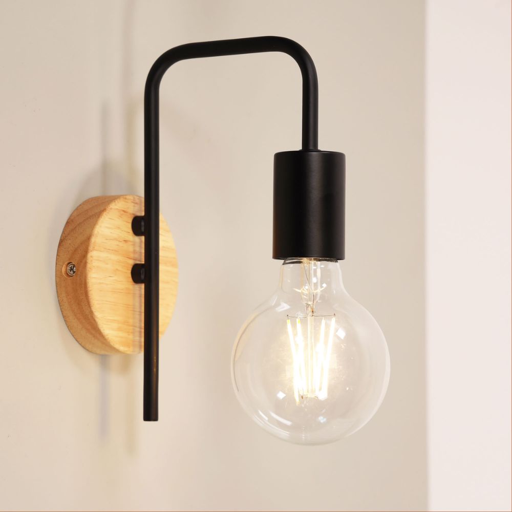 Oriel LANE Wall Light - Timber-Oriel Lighting-Ozlighting.com.au