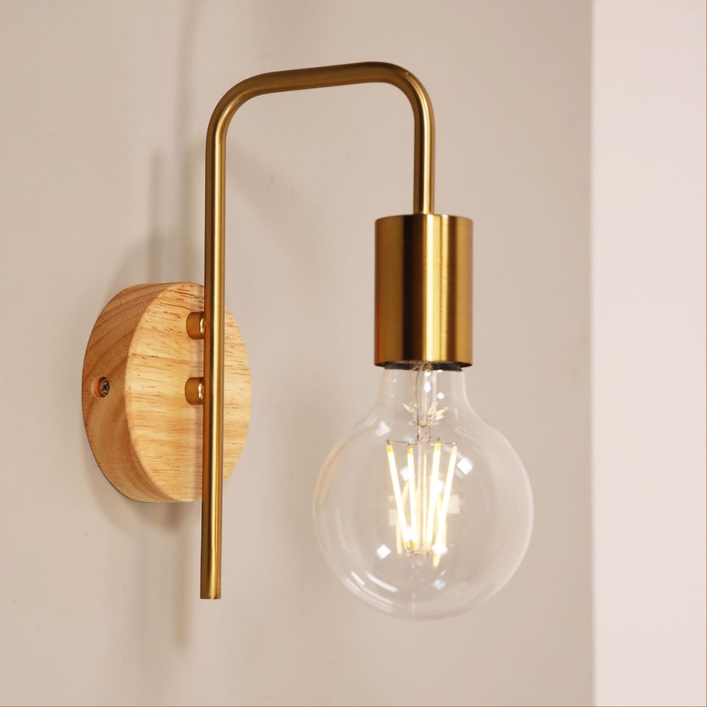 Oriel LANE Wall Light - Timber-Oriel Lighting-Ozlighting.com.au