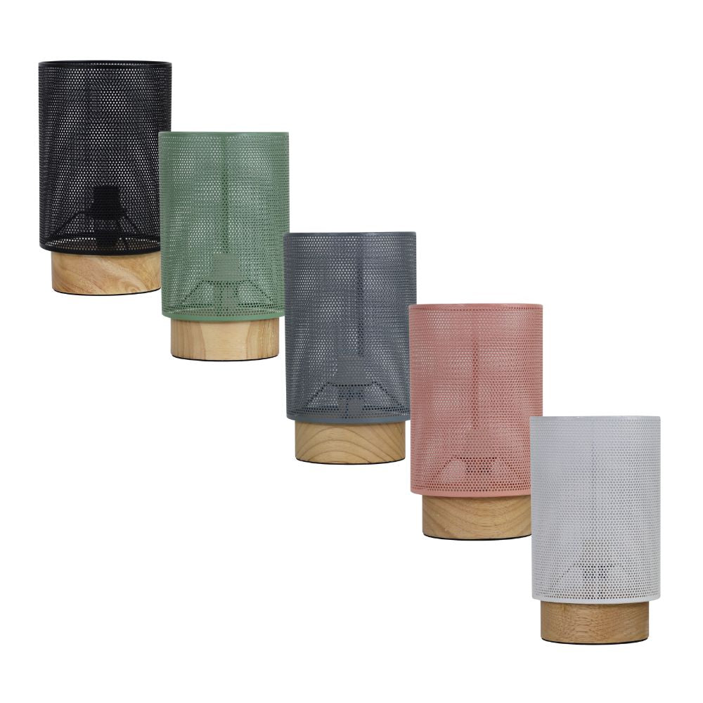 Oriel LENNY Table Lamp - Max. 40W, Mesh Bedside-Oriel Lighting-Ozlighting.com.au