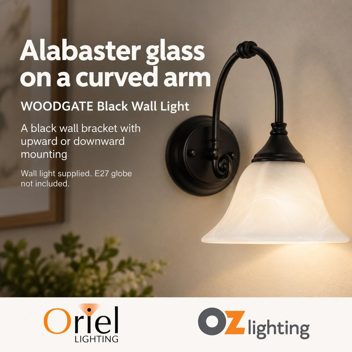 Oriel Lighting WOODGATE Wall Light-Oriel Lighting-Ozlighting.com.au