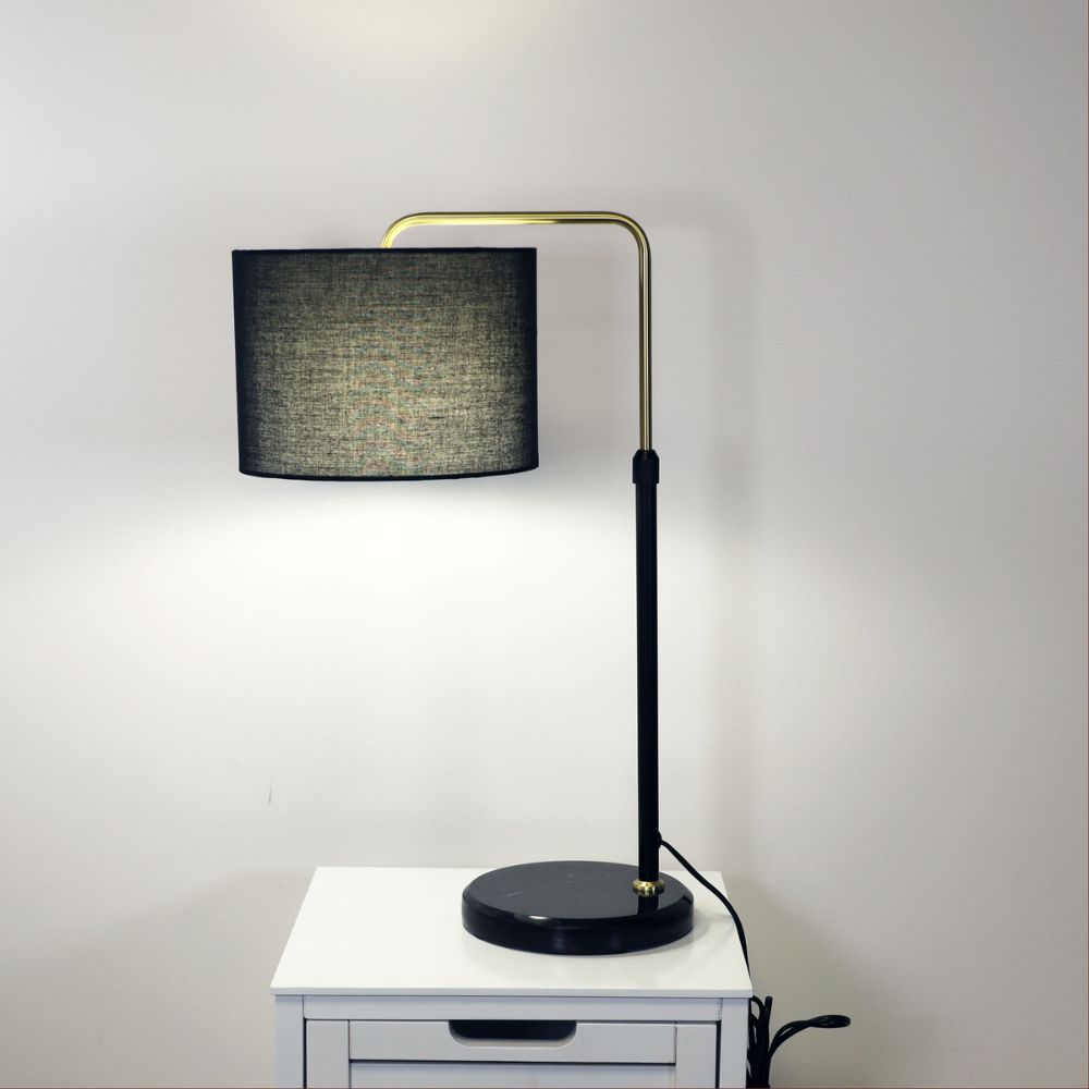 Oriel MYRA Table Lamp - Max. 40W, Adjustable-Oriel Lighting-Ozlighting.com.au