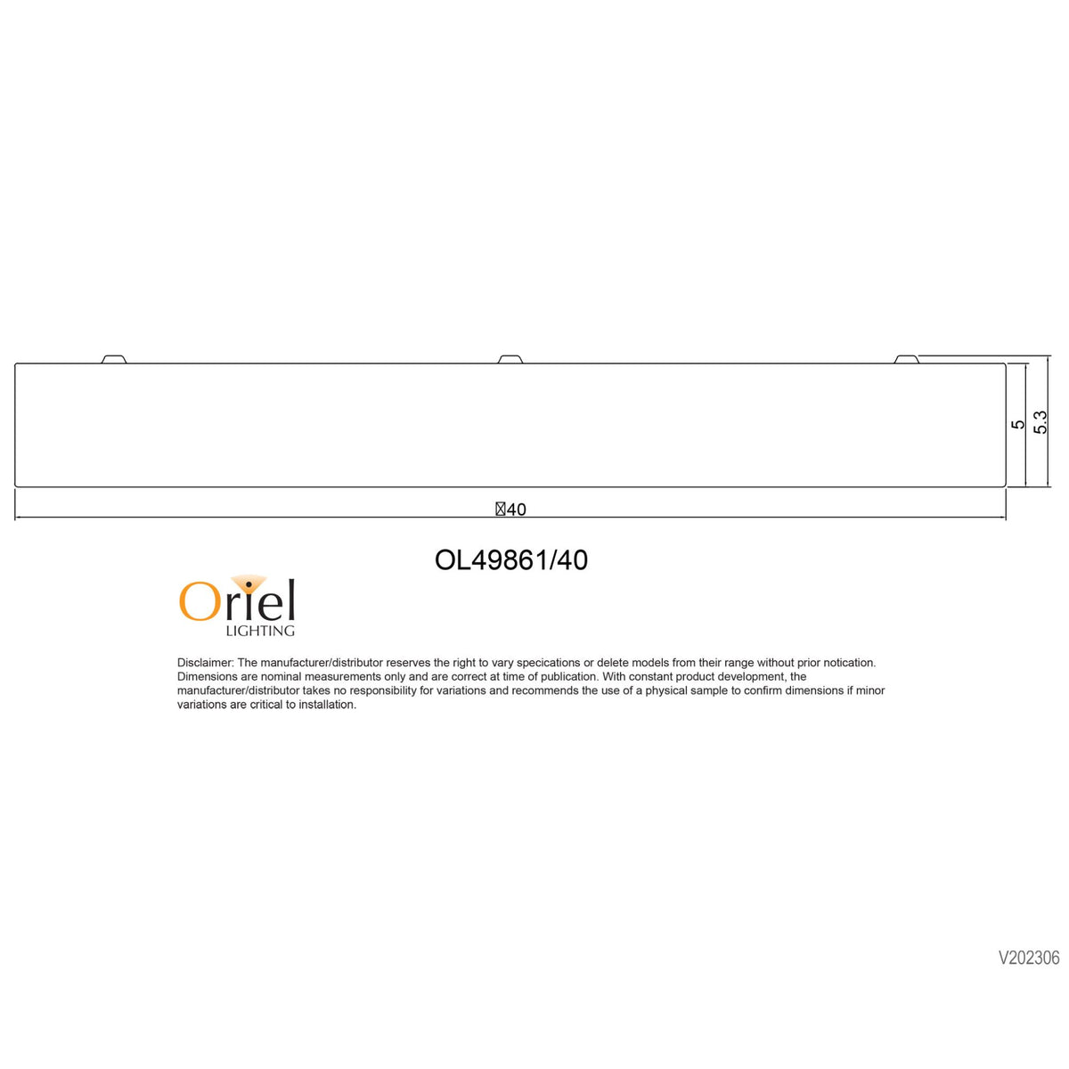 Oriel ORBIS.40 24W LED Ceiling Light-Oriel Lighting-Ozlighting.com.au