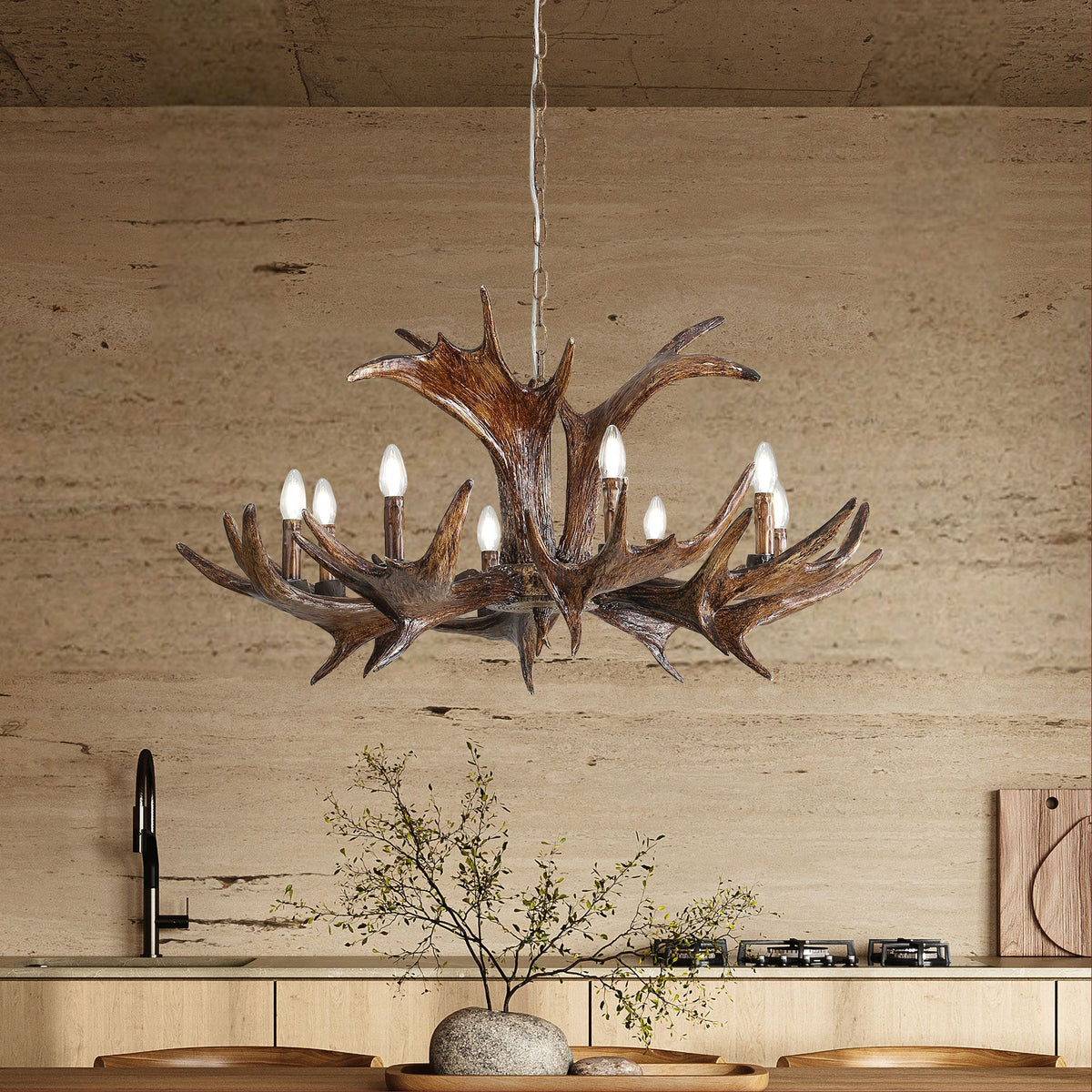 Oriel RAMURE 8-Light Pendant-Oriel Lighting-Ozlighting.com.au