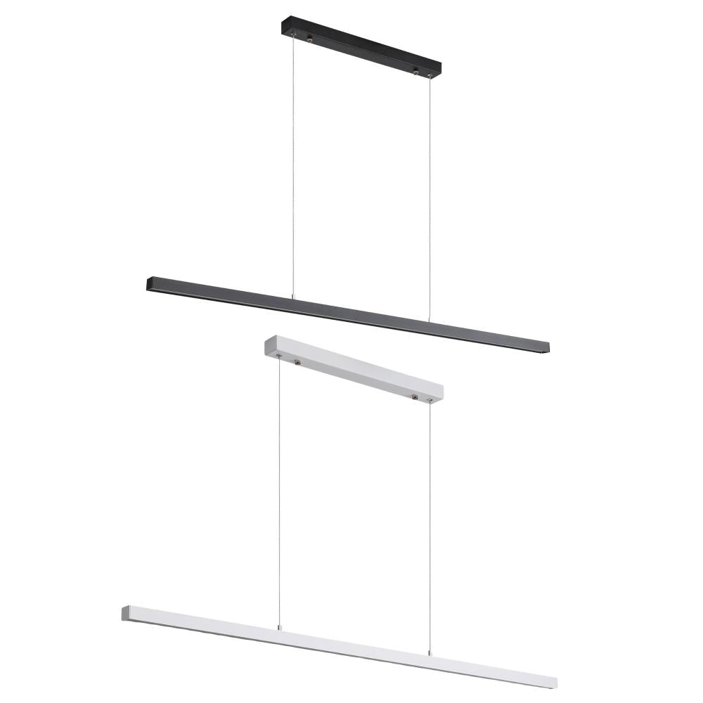 Oriel SHARD - Slimline 1200mm TriColour LED Linear Pendant-Oriel Lighting-Ozlighting.com.au
