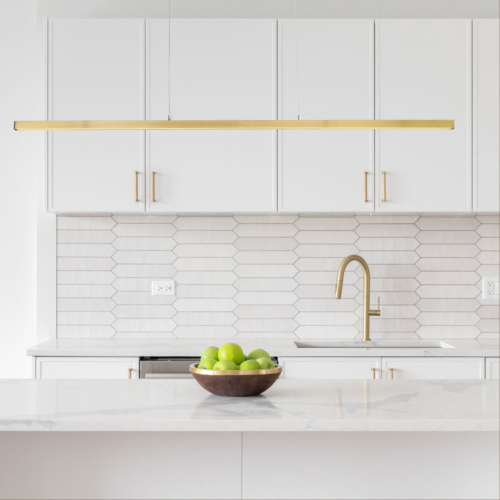 Oriel SHARD - Slimline 1500mm TriColour LED Linear Pendant