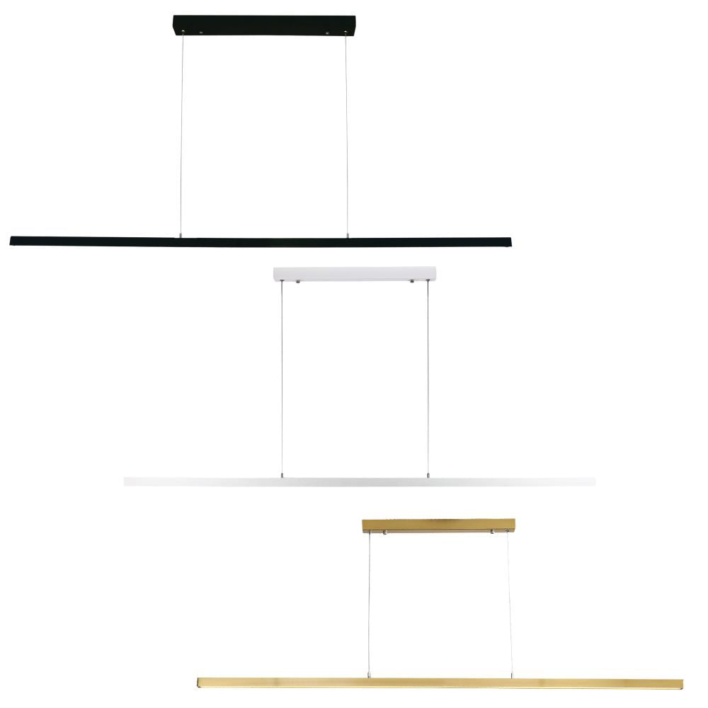 Oriel SHARD - Slimline 1500mm TriColour LED Linear Pendant-Oriel Lighting-Ozlighting.com.au