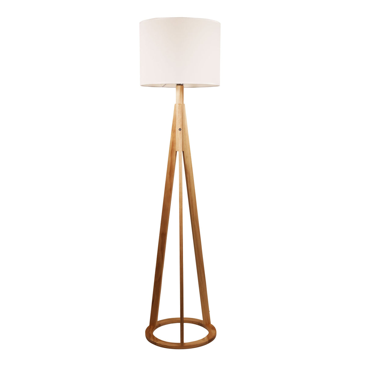 Oriel STABB Tripod Floor Lamp with Shade-Oriel Lighting-Ozlighting.com.au