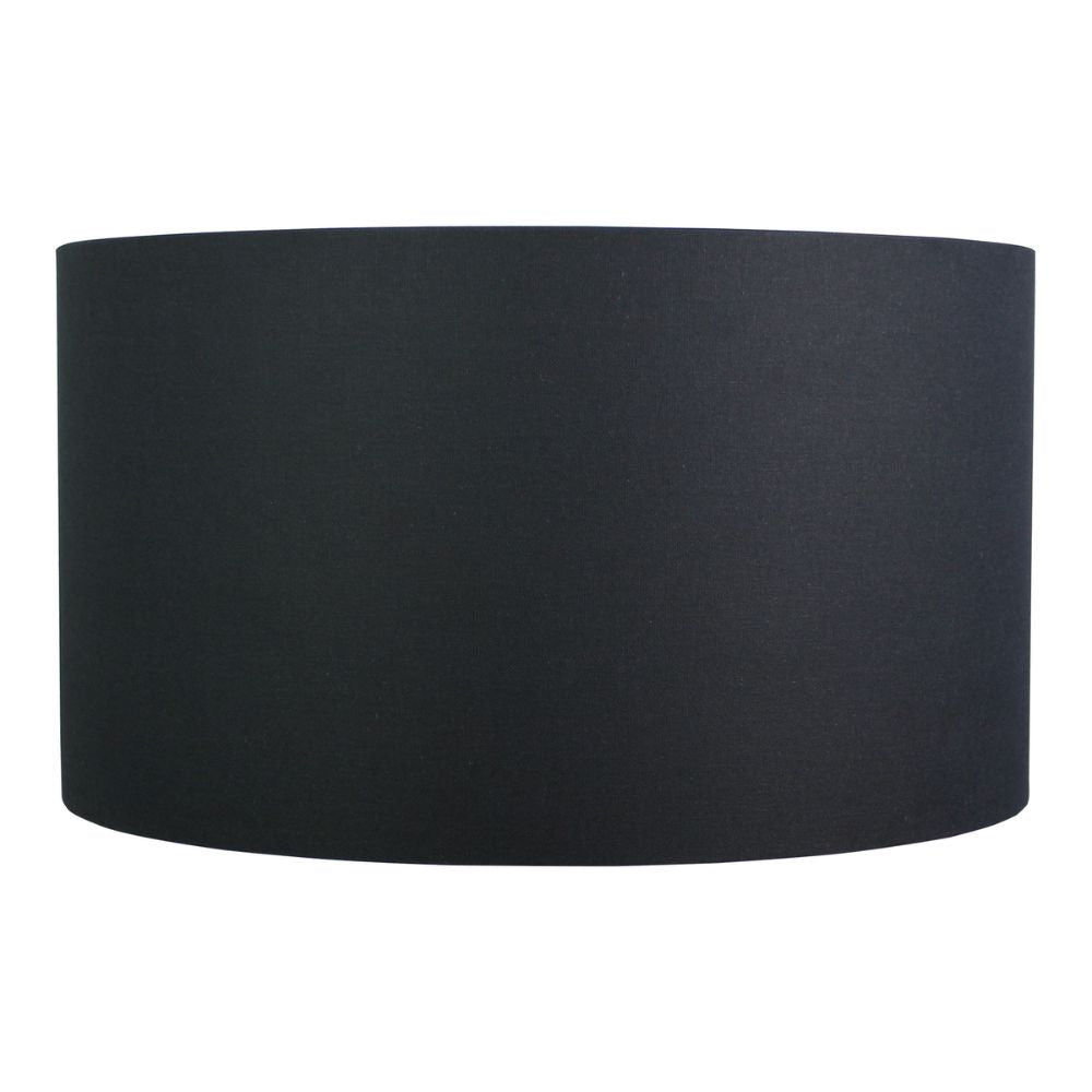 Oriel Shade - 50cm Drum Satin, Silver-Oriel Lighting-Ozlighting.com.au