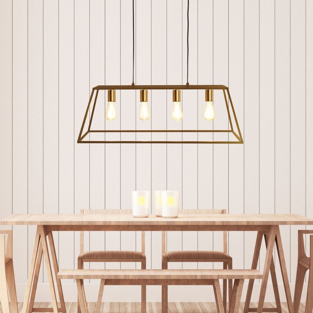 Oriel WAINSCOTT Pendant - 4 Light-Oriel Lighting-Ozlighting.com.au