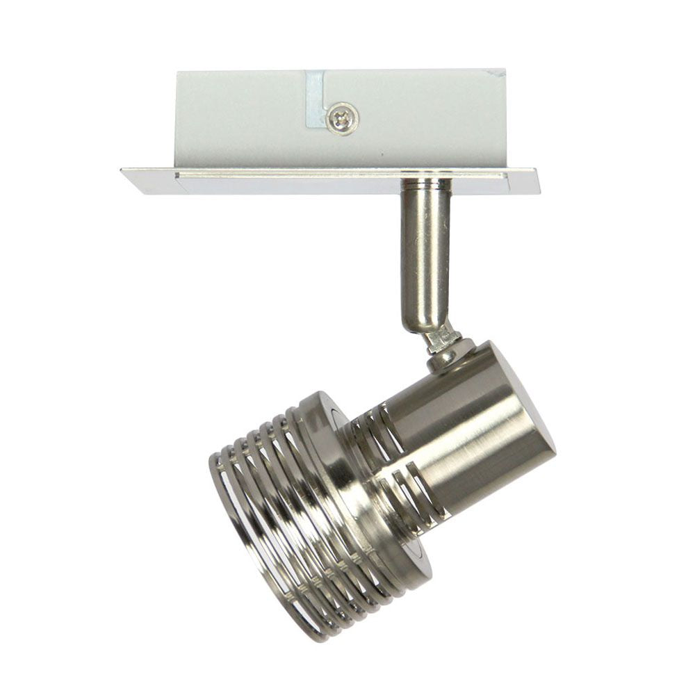 Oriel ZIP 1 Spotlight - GU10 1 Light Adjustable, White-Oriel Lighting-Ozlighting.com.au