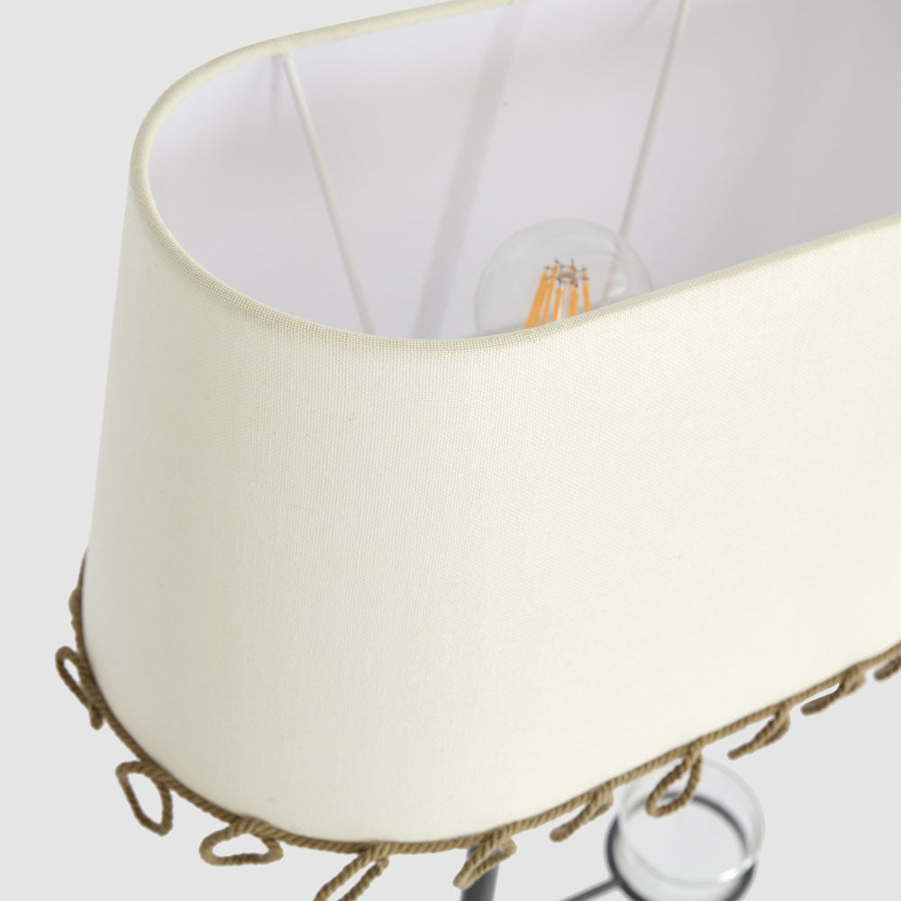 Perfect Pieces LYON Linen & Loop Lampshade-PERFECT PIECES-Ozlighting.com.au