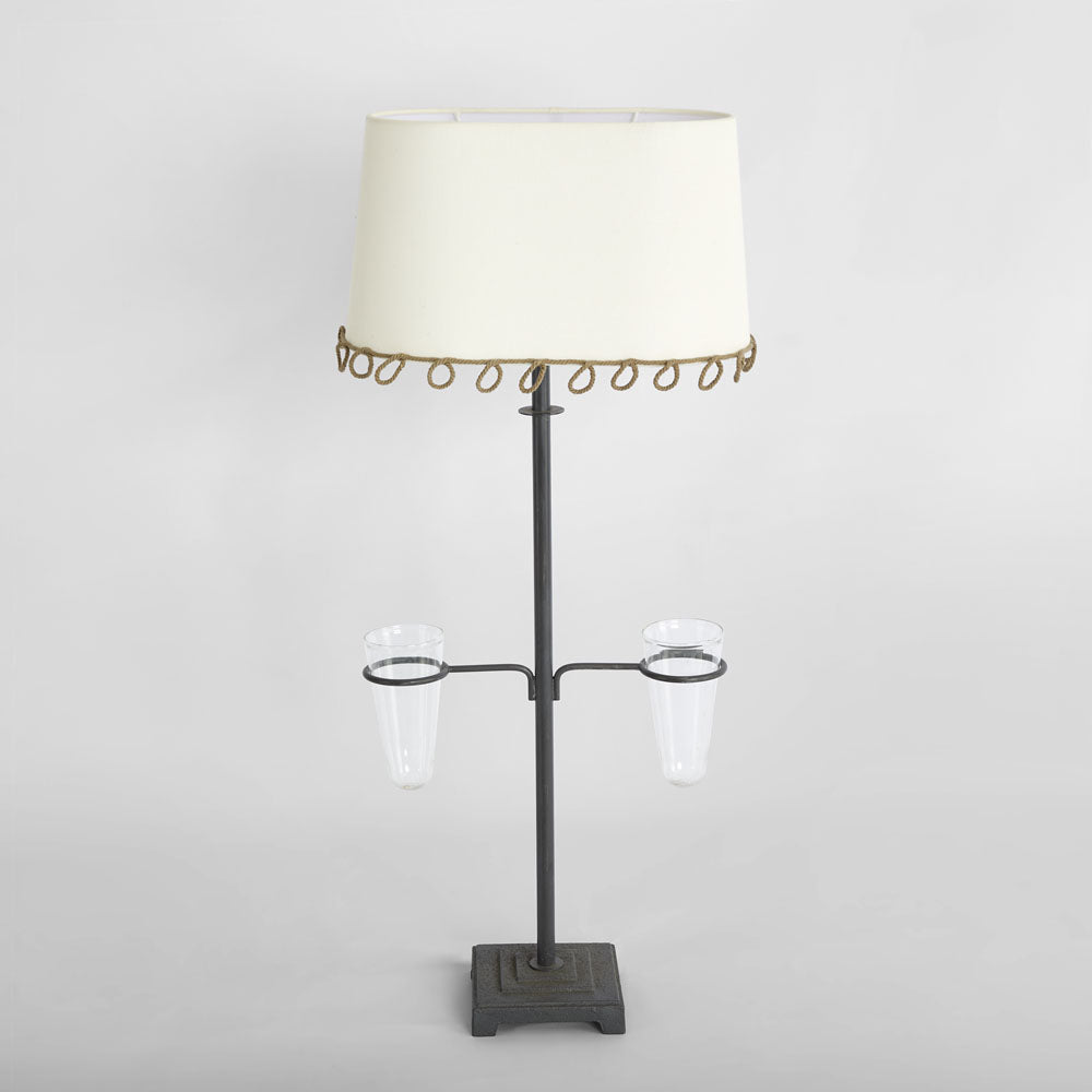 Perfect Pieces LYON Linen & Loop Table Lamp-PERFECT PIECES-Ozlighting.com.au