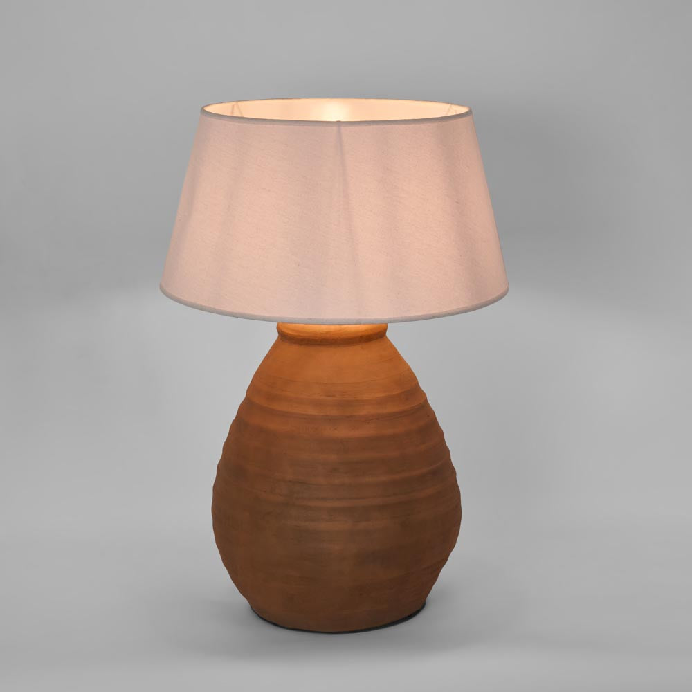 Perfect Pieces NARBON Table Lamp with Shade-PERFECT PIECES-Ozlighting.com.au