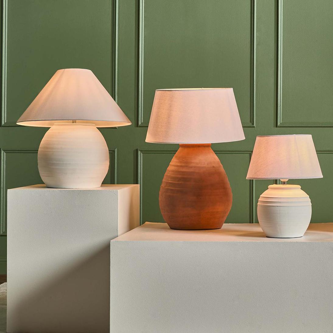 Perfect Pieces NARBON Table Lamp with Shade-PERFECT PIECES-Ozlighting.com.au