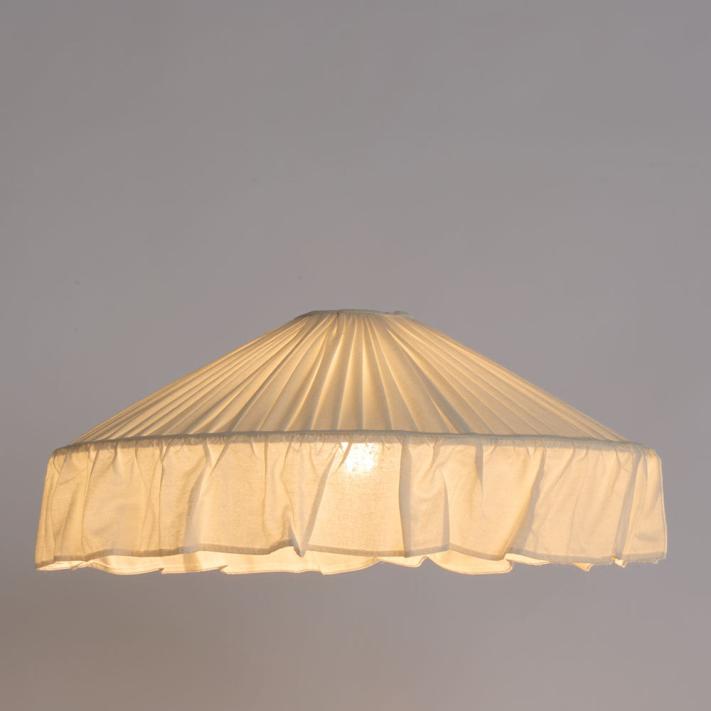 Perfect Pieces THE HEIRLOOM Pleated Lampshade Linen-PERFECT PIECES-Ozlighting.com.au
