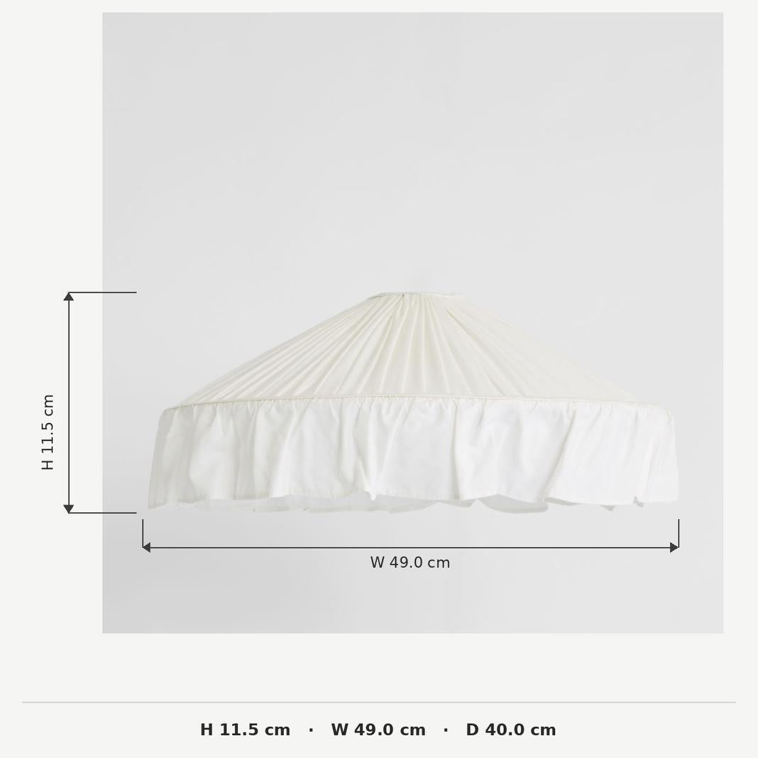 Perfect Pieces THE HEIRLOOM Pleated Lampshade Linen-PERFECT PIECES-Ozlighting.com.au