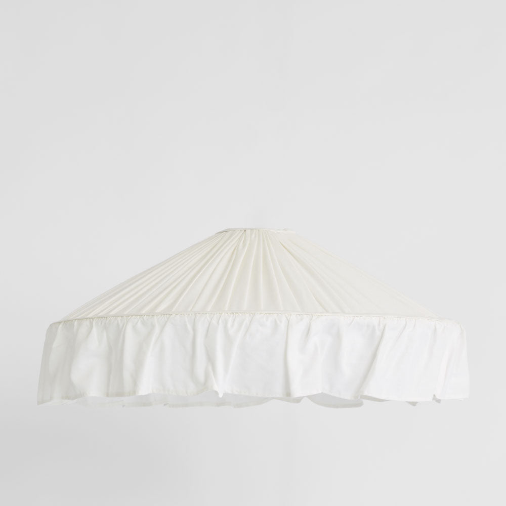 Perfect Pieces THE HEIRLOOM Pleated Lampshade Linen-PERFECT PIECES-Ozlighting.com.au