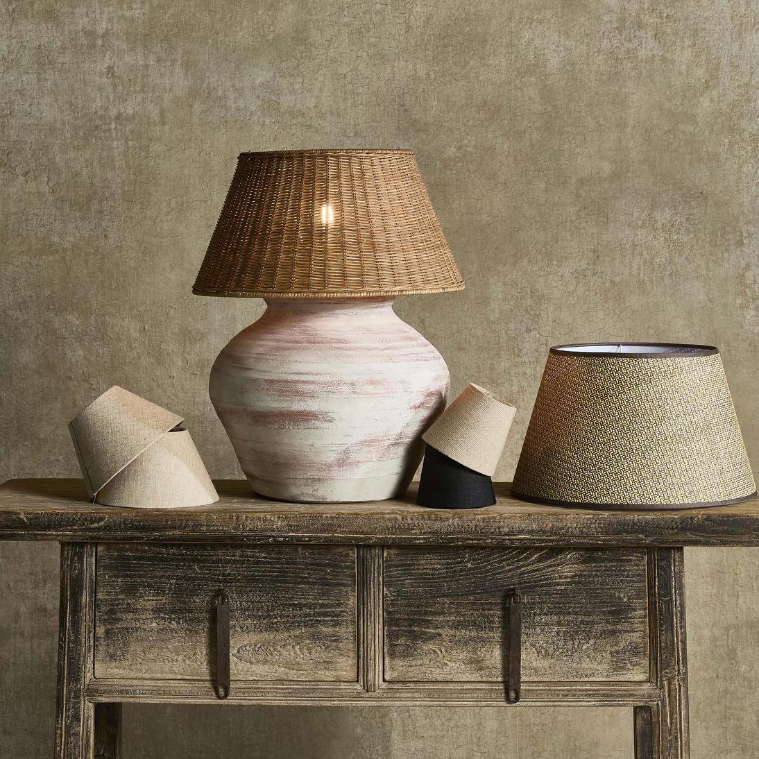 Perfect Pieces TOULON Table Lamp with Shade-PERFECT PIECES-Ozlighting.com.au