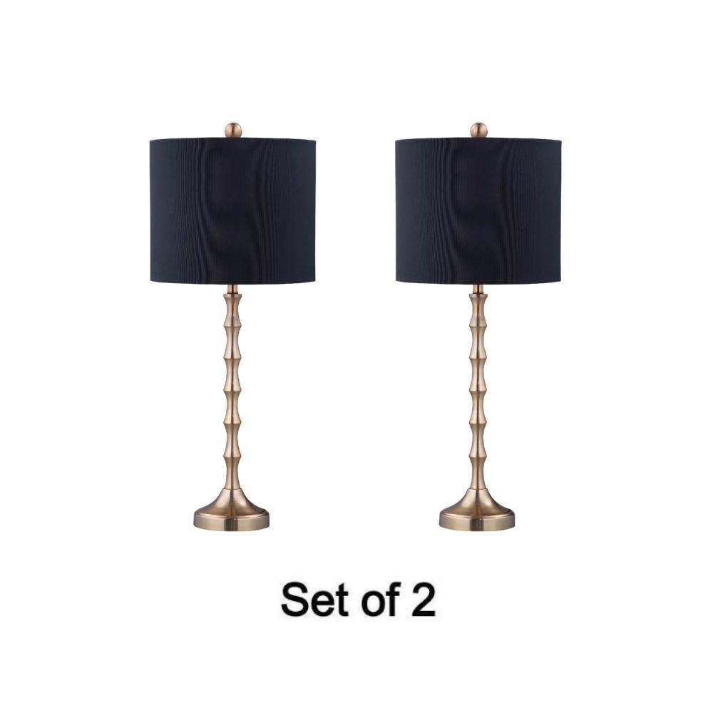 RHA WAVERLY Table Lamp - Bronze Metal Column, 2pcs Package Offer-RHA-Ozlighting.com.au