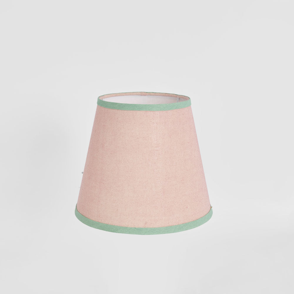 Ruby Star AUDREY 100% Linen Tapered Shade Pink-RUBY STAR-Ozlighting.com.au
