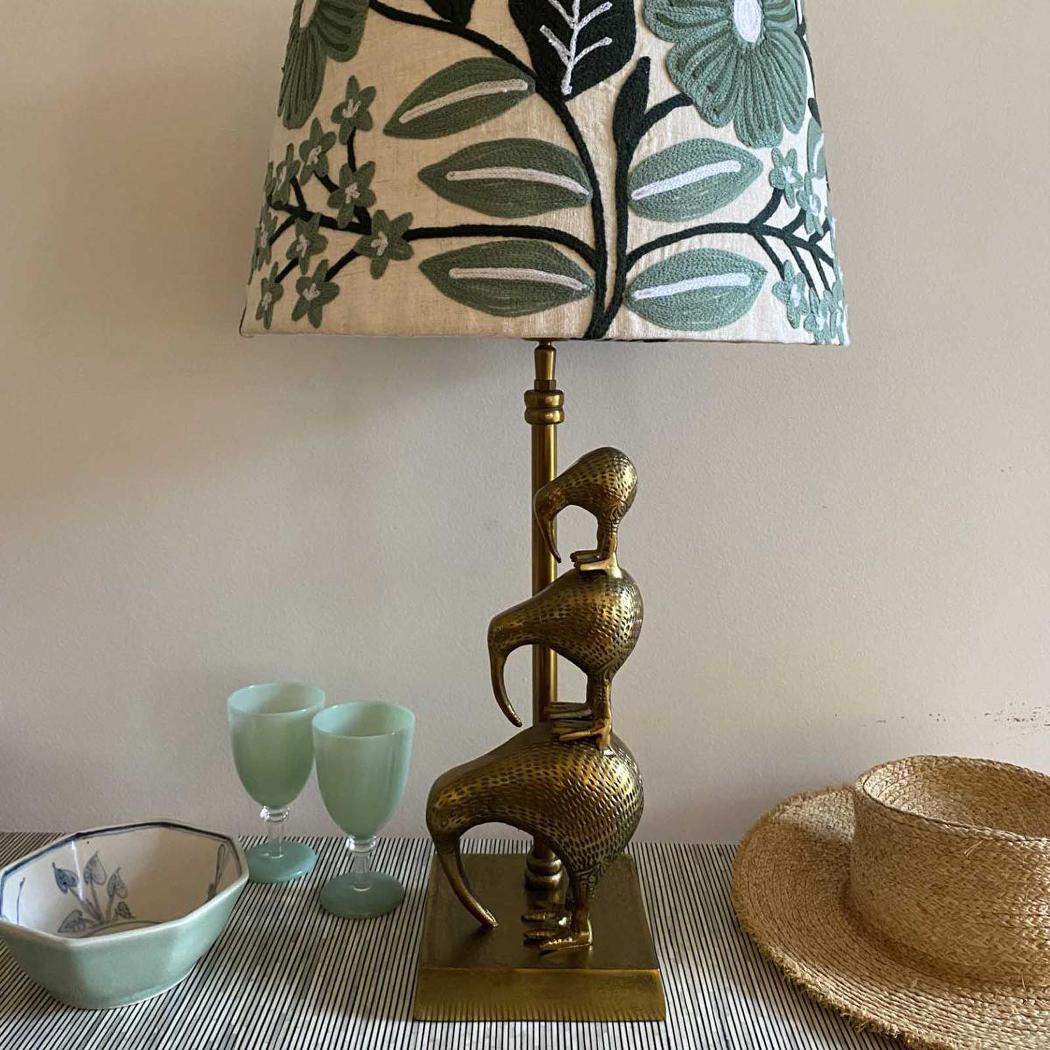 Ruby Star KIWI Table Lamp Base Only Antique Gold-RUBY STAR-Ozlighting.com.au