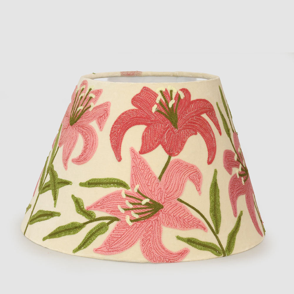 Ruby Star LILLY Tapered Shade Light Pink-RUBY STAR-Ozlighting.com.au