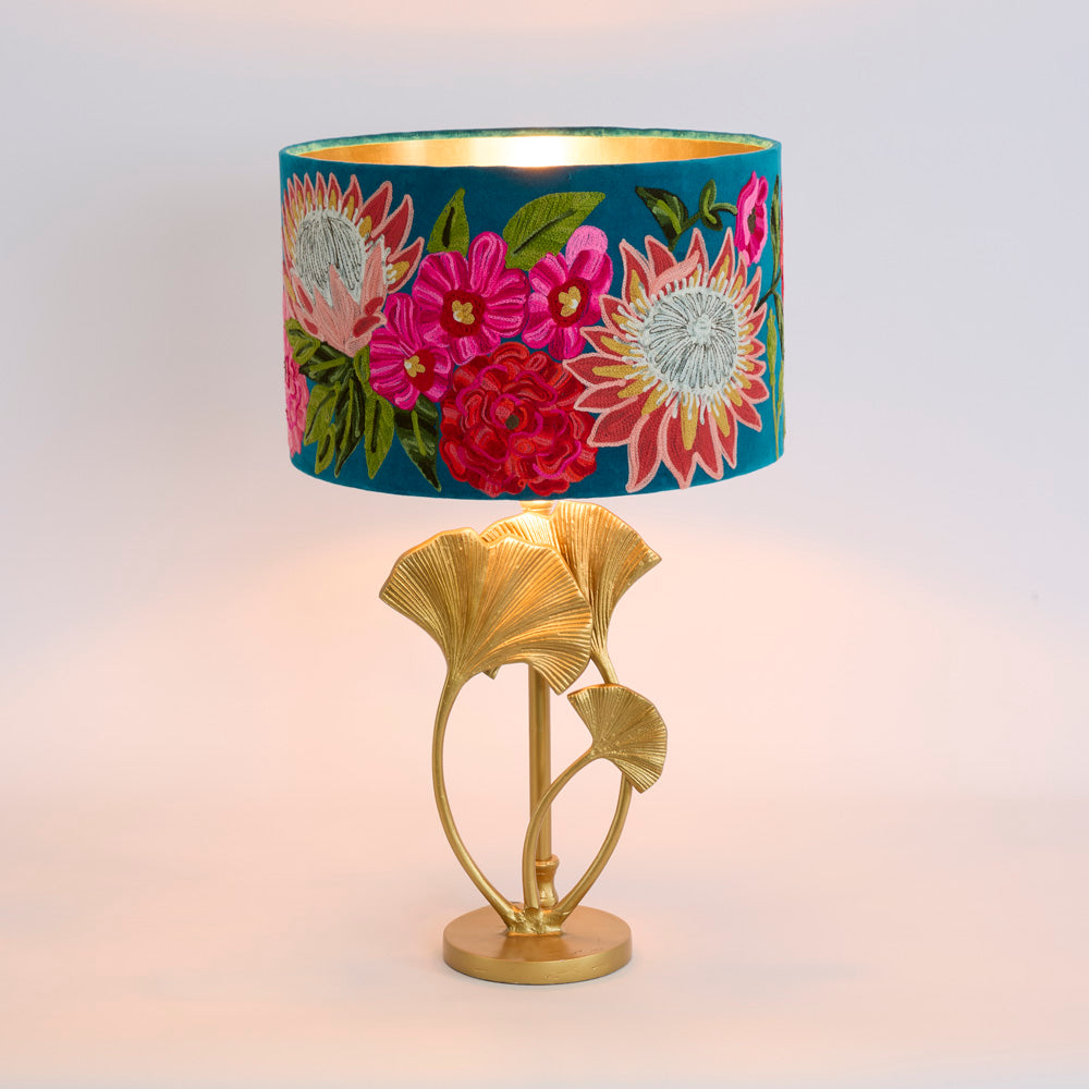 Ruby Star LOTUS LEAF Table Lamp Base Only Brass-RUBY STAR-Ozlighting.com.au