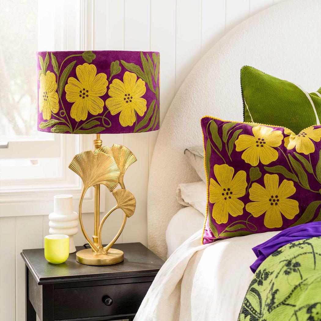 Ruby Star LOTUS LEAF Table Lamp Base Only Brass-RUBY STAR-Ozlighting.com.au