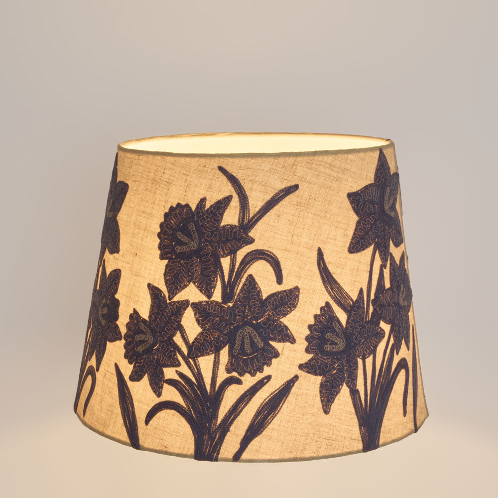 Ruby Star NARCISSUS Linen Tapered Shade Lavender-RUBY STAR-Ozlighting.com.au