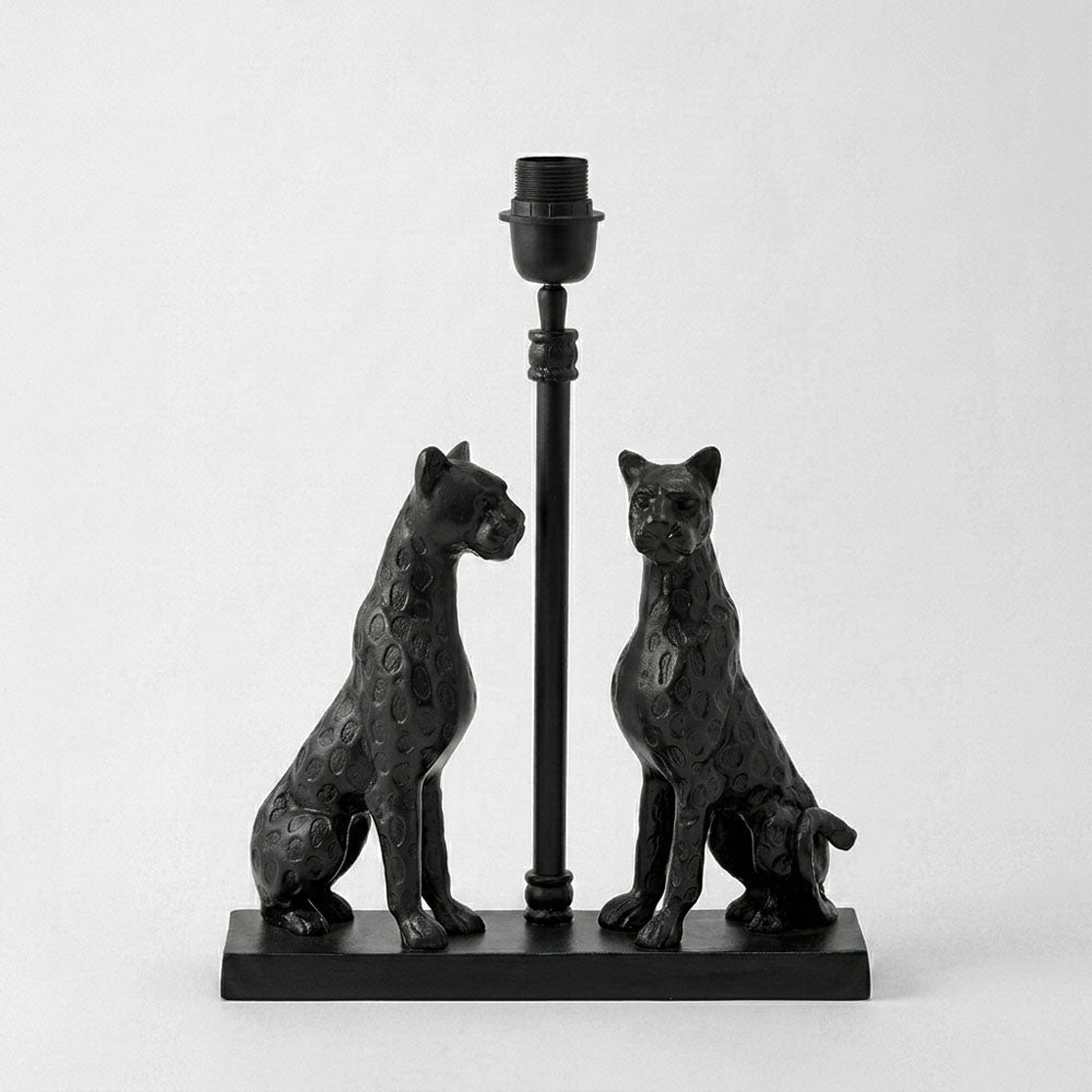 Ruby Star PANTHERS Table Lamp Base Only Matte Black-RUBY STAR-Ozlighting.com.au