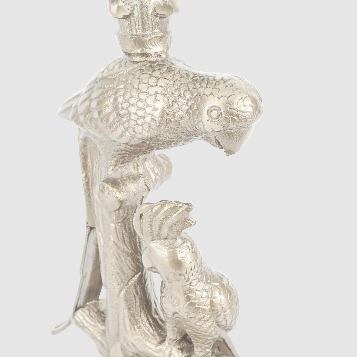 Ruby Star PARROT Table Lamp Base Only Pewter-RUBY STAR-Ozlighting.com.au