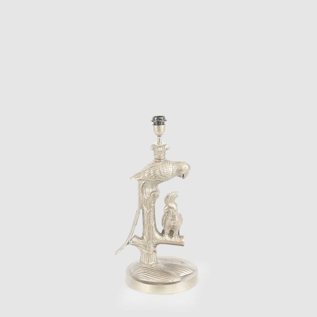Ruby Star PARROT Table Lamp Base Only Pewter-RUBY STAR-Ozlighting.com.au