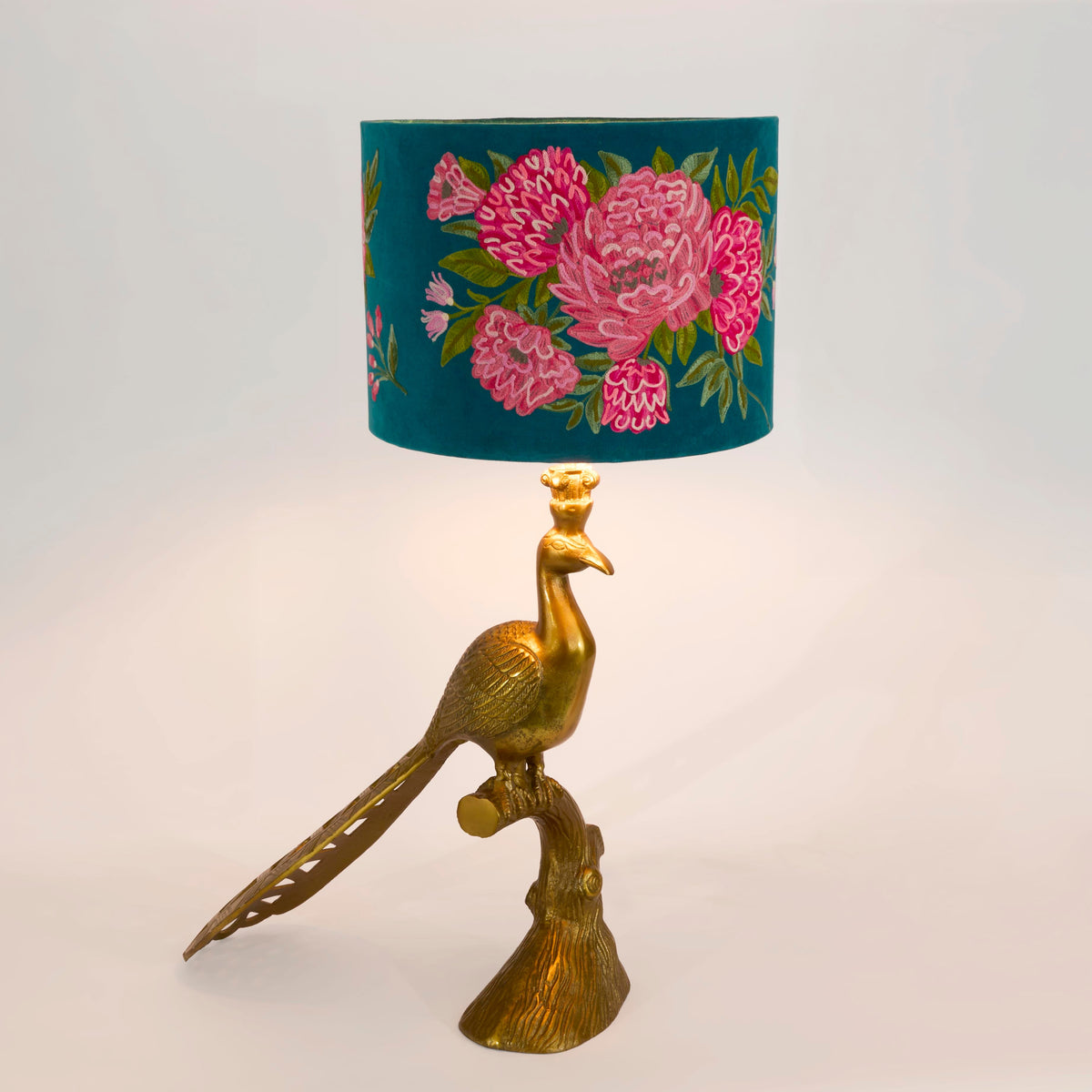 Ruby Star PEACOCK Table Lamp Base Only Gold-RUBY STAR-Ozlighting.com.au
