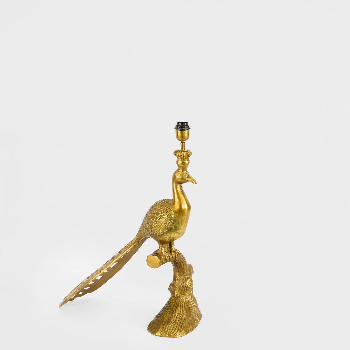 Ruby Star PEACOCK Table Lamp Base Only Gold-RUBY STAR-Ozlighting.com.au