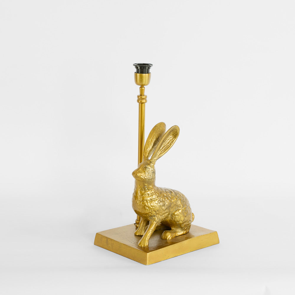 Ruby Star RABBIT Table Lamp Base Only Antique Gold-RUBY STAR-Ozlighting.com.au