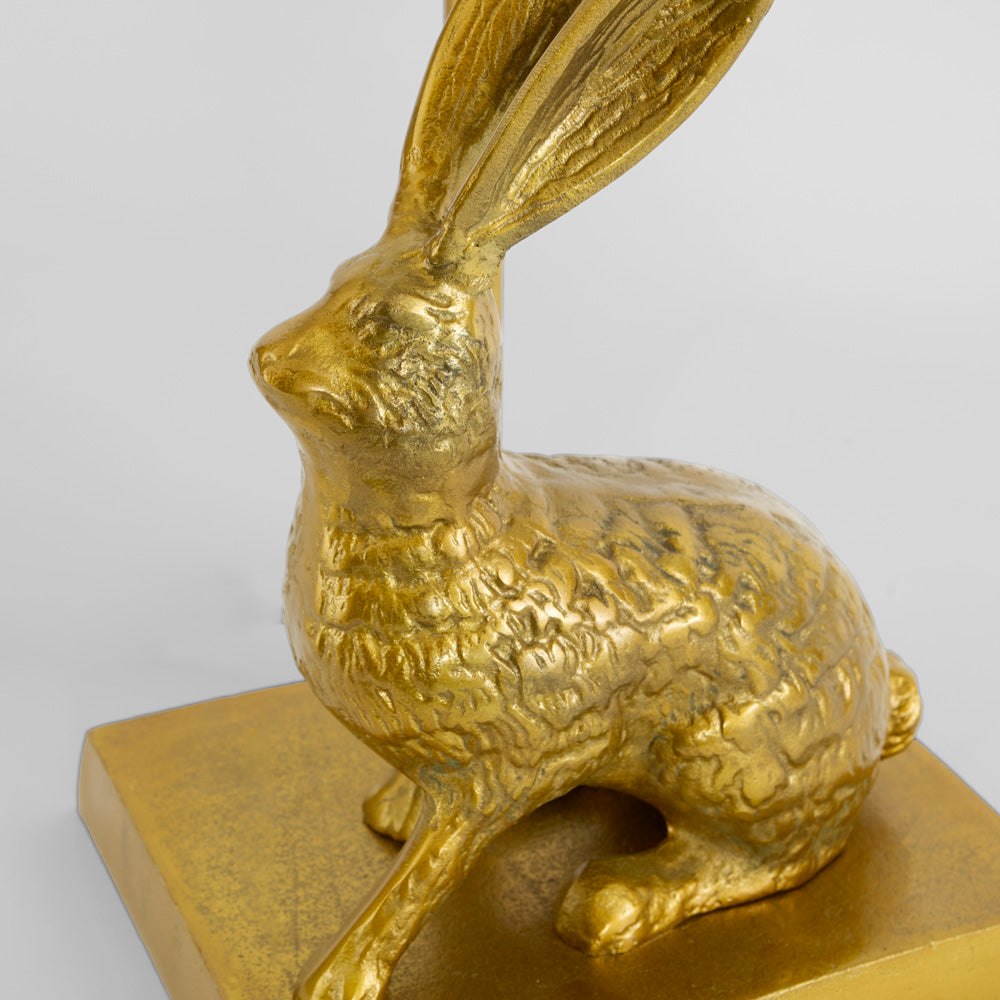 Ruby Star RABBIT Table Lamp Base Only Antique Gold-RUBY STAR-Ozlighting.com.au