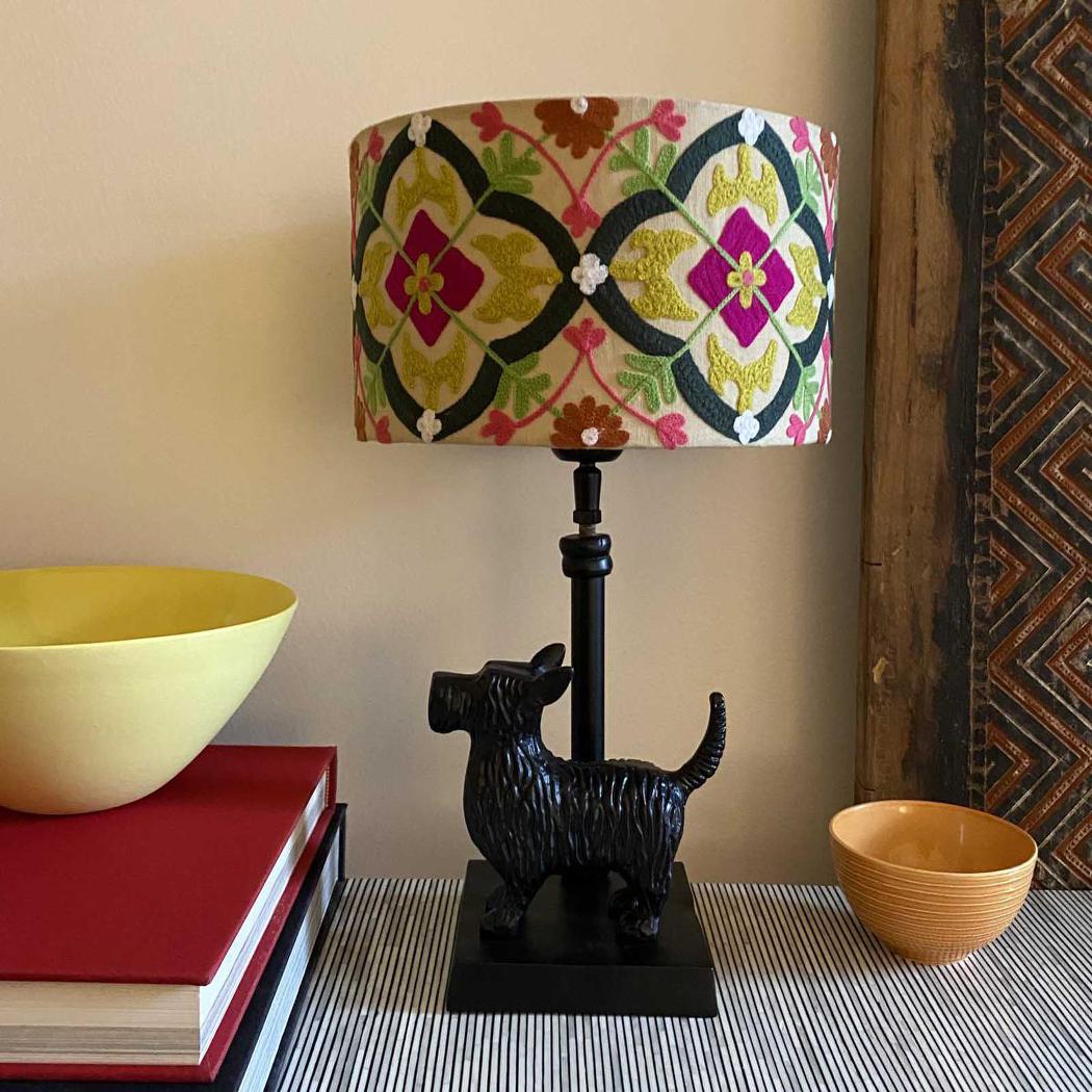 Ruby Star SCHNAUZER Table Lamp Base Only Black-RUBY STAR-Ozlighting.com.au